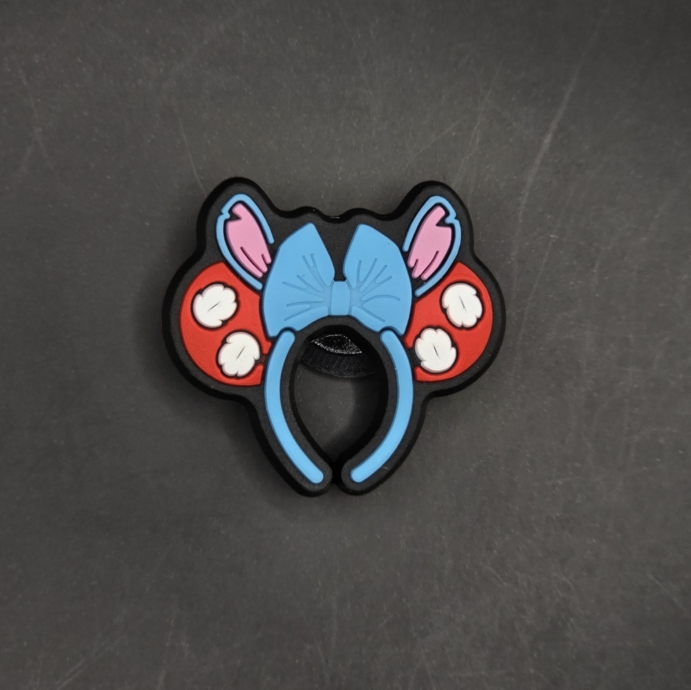 (5/$15) Lilo And Stitch Disney Ears Croc Charm